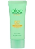 Aloe CICA Waterproof Sunscreen SPF 50+ PA++++, wodoodporny krem przeciwsłoneczny o działaniu kojącym i nawilżającym 100ml - Holika Holika