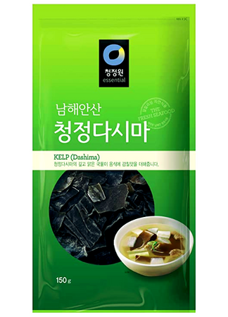 Wodorosty Kombu / Dasima, cięte 150g - CJO Essential