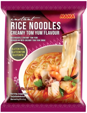 Zupa instant gluten free z makaronem ryżowym Tom Yum 55g - MAMA