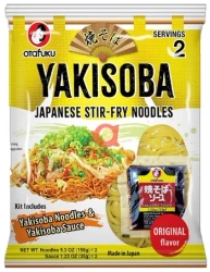 Danie instant makaron Stir-Fry Yakisoba dwie porcje (2x185g) 370g Otafuku
