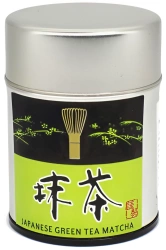 Matcha, sproszkowana zielona herbata w puszce 30g - Hamasa-En