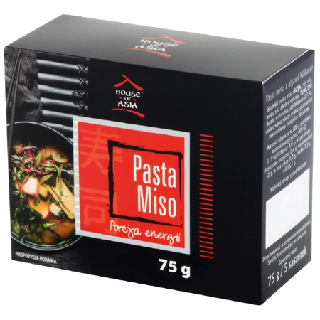 Pasta miso, 5 saszetek (75g) - House of Asia