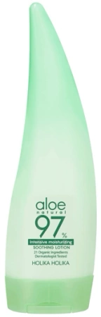 Aloe 97% Soothing Gel Lotion Intensive Moisturizing 240ml - intensywnie nawilżający aloesowy balsam do ciała - Holika Holika
