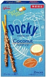 Paluszki Pocky Almond Crush Coconut 44,2g - Glico