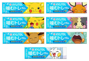 Guma do żucia Pokemon Xylitol Biri-Biri Saiko Soda 30g - Lotte