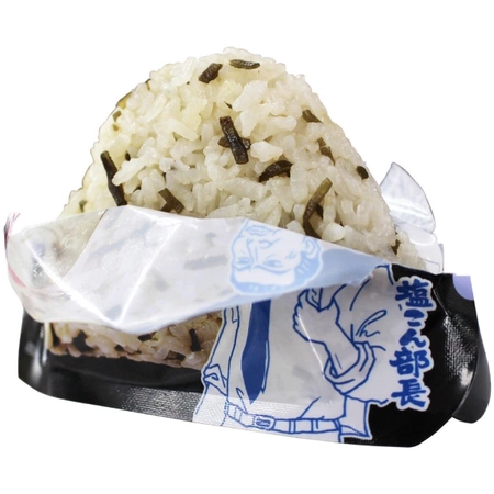 Pocket Onigiri Kombu, kulka ryżowa instant z duszonymi algami 42g - Onisi