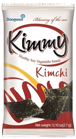 Snacki z alg morskich Kimmy Kimchi 2,7g - Dongwon Yangban