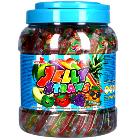 Żelki owocowe Jelly Straws, różne smaki 1,4kg - Speshow