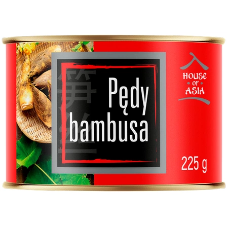 Pędy bambusa, paseczki 225g - House of Asia