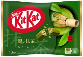 KitKat Mini Otona-no-Amasa Koi Matcha z zieloną herbatą, torebka 10 sztuk (116g) - Nestlé