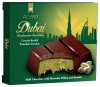 2 x Dubai Handmade Chocolate, zestaw czekolad dubajskich z kremem pistacjowym i ciastem kataifi - mleczna i biała 100g Alyan