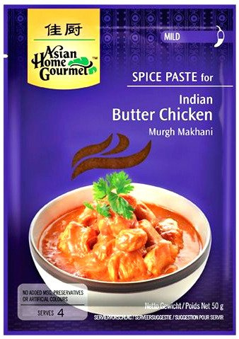 Pasta do indyjskiego kurczaka Butter Chicken 50g - Asian Home Gourmet