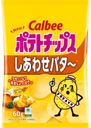 Chipsy Shiawase Honey & Butter smak miodowo-maślany 60g - Calbee