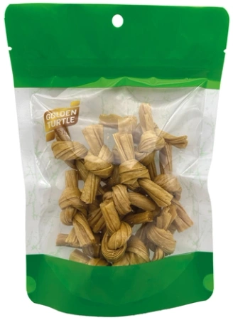 Dried Vegetable Tofu Knotts, supełki 100g - Golden Turtle