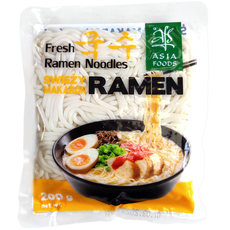 Makaron ramen, świeży 200g - Asia Foods