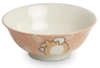 Zestaw 2 japońskich misek do ramenu, udonu pieski Shiba różowa i niebieska 15 x 7 cm - Emro