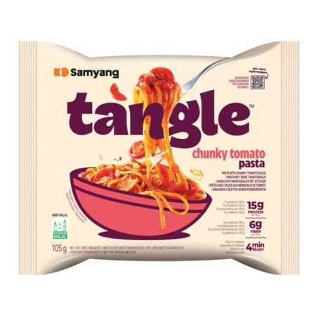 Danie makaron z sosem pomidorowym Tangle 105g - Samyang
