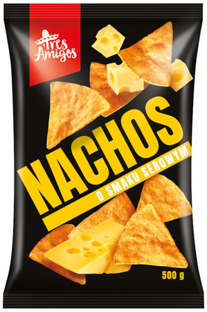 Nachos serowe tortilla Tres Amigos 500g - Fanex