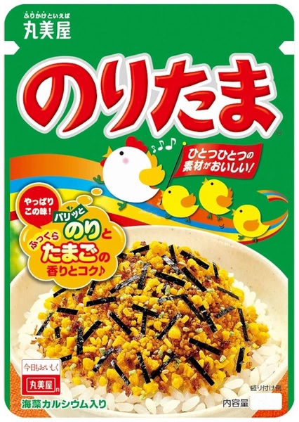 Furikake Noritama, posypka do ryżu wzbogacana 28g - Marumiya