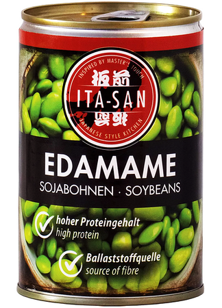 Fasola edamame, ziarna soi w zalewie 400g - ITA-SAN