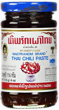 Pasta Nam Prik Pao, chili z krewetkami 114g - Mae Pranom