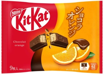 KitKat Mini Chocolat Orange o smaku pomarańczowym, torebka 9 sztuk (104,4g) - Nestlé