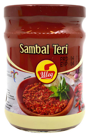 Sos z sardeli Sambal Teri (Anjovis) 175g - Uleg