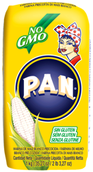 Mąka kukurydziana biała 1kg - PAN