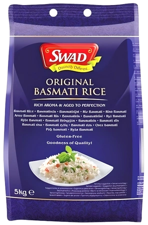 Ryż Basmati Original 5kg - Swad