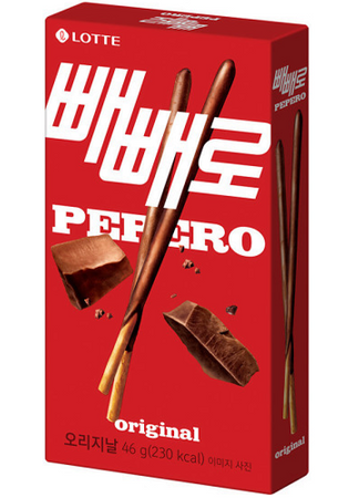 Paluszki Pepero Czekoladowe Original 47g - Lotte