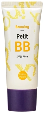 Bouncing Petit BB 30 ml - rewitalizujący krem BB dla skóry dojrzałej - Holika Holika