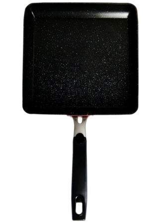 Patelnia aluminiowa do tamagoyaki, kwadratowa 25 x 25 cm - Glitter King Seojin