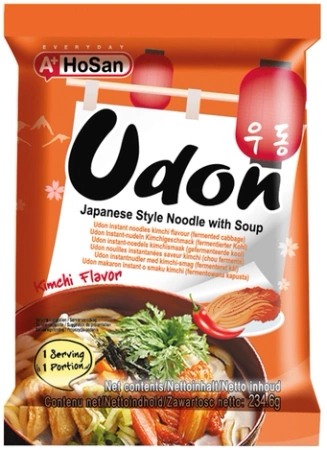 Zupa makaron świeży Udon Instant Noodles Kimchi Flavour 234g - HoSan