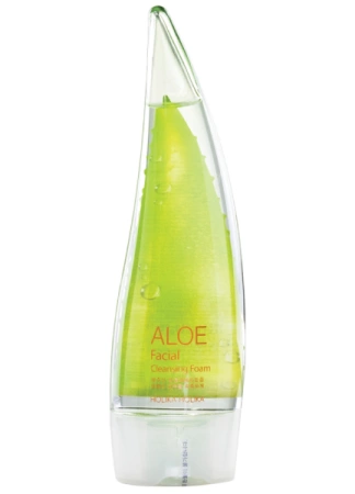 Aloe Facial Cleansing Foam, pianka do oczyszczania twarzy z ekstraktem z aloesu 150ml - Holika Holika