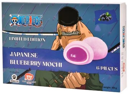 Mochi One Piece Limited Edition Blueberry jagodowe 180g - Bamboo House