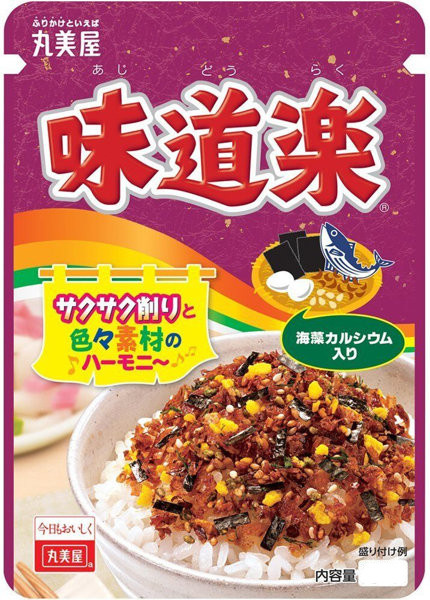 Furikake Aji Douraku, posypka do ryżu wzbogacana 28g - Marumiya