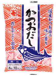 Katsuo Umami-Dashi, bulion z tuńczyka bonito w proszku 40g (10 x 4g) - Kaneshichi