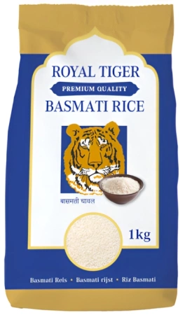 Ryż Basmati Premium Quality 1kg - Royal Tiger