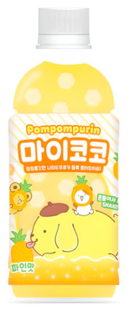 Napój Sanrio Misty My Coco Pompompurin Pineapple o smaku ananasowym z galaretką Nata de Coco 340ml