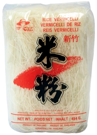 Makaron ryżowy Vermicelli, nitki 454g - Farmer