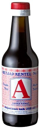 Słodko - pikantny sos sojowy Ketjap A Kental 250ml - Vanka-Kawat