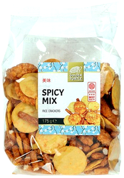 Krakersy ryżowo-kukurydziane Arare snack mix Spicy Hot 175g - Golden Turtle Brand