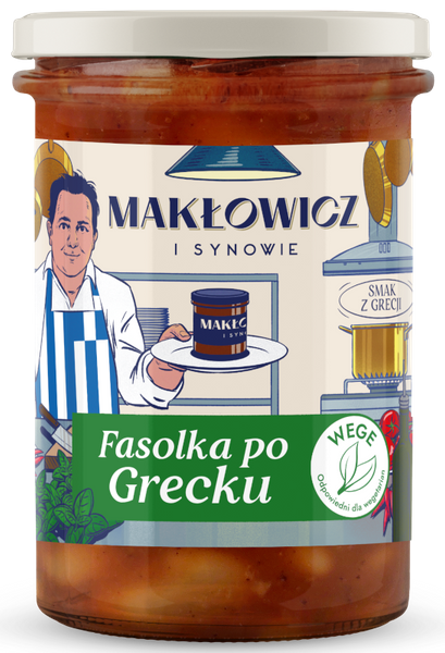 Fasolka po grecku 500g - Makłowicz i Synowie