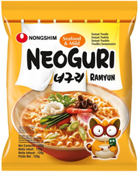 Zupa makaronowa Neoguri Ramyun z owocami morza, lekko pikantna 120g - Nongshim