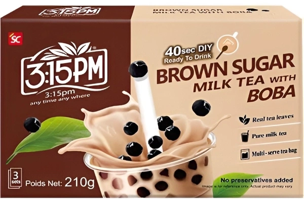 Zestaw do Bubble Tea Brown Sugar 210g (3x70g) - 3:15 PM