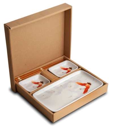 Zestaw do sushi Crane żurawie, 6 elementów - Emro Aziatica