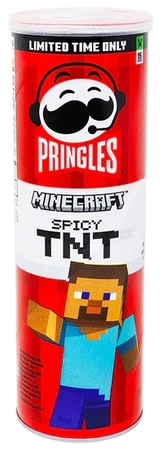 Chipsy Minecraft Spicy TNT pikantne 158g - Pringles