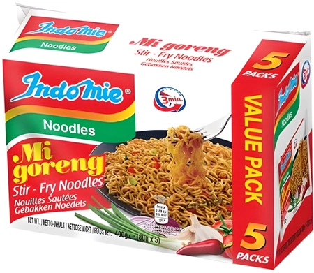 Makaron Instant Mi Goreng 5 x 80g - Indomie