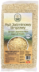 Ryż jaśminowy brązowy 1kg - Golden Lotus