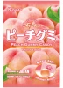 Frutia Peach Gummy, żelki o smaku brzoskwiniowym 107g - Kasugai